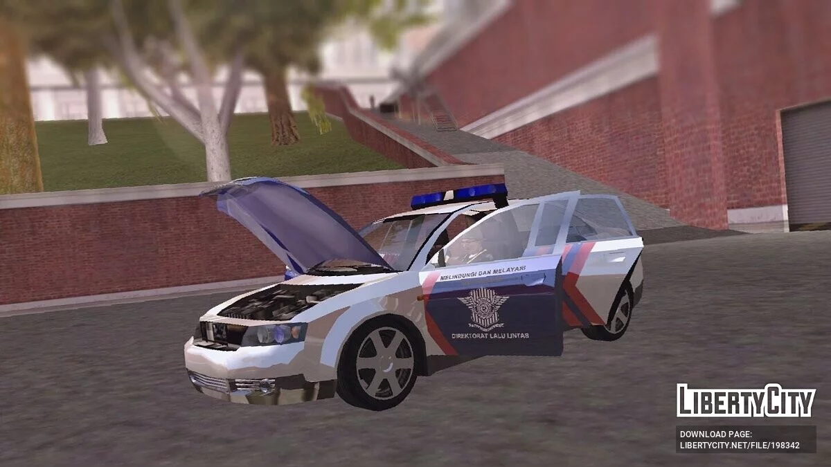 Audi A4 POLICE PATWAL (лише DFF) / GTA San Andreas (iOS, Android)
