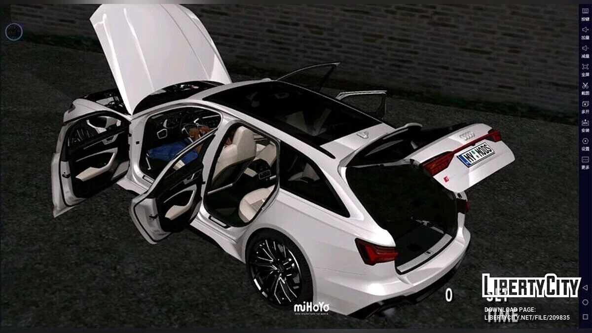 2024 Audi RS6 C8.5 Avant / GTA San Andreas (iOS, Android)