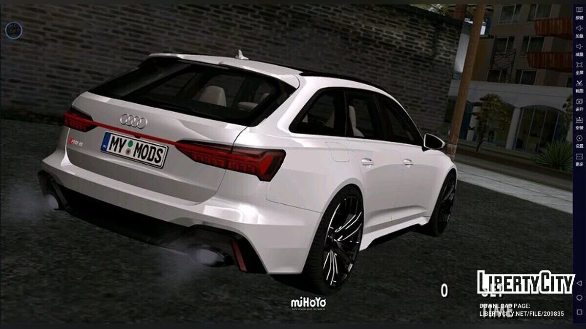 2024 Audi RS6 C8.5 Avant / GTA San Andreas (iOS, Android)