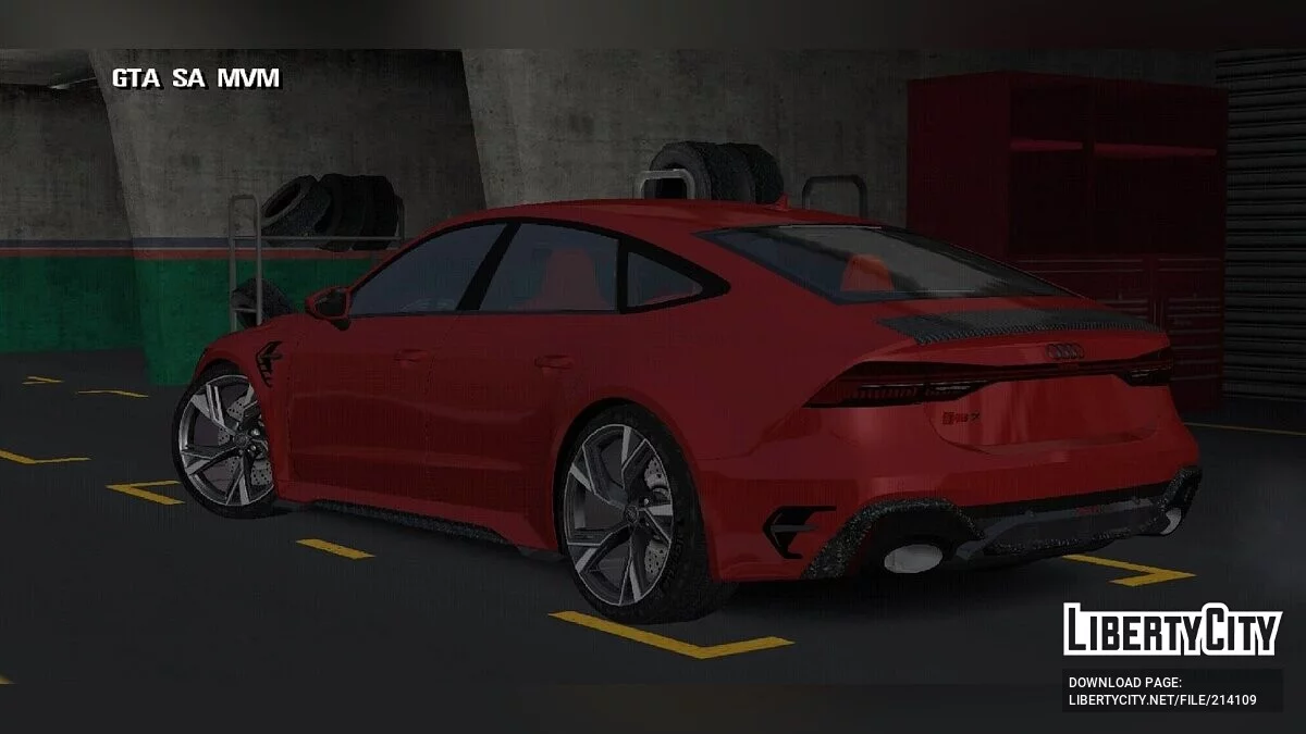 Audi RS7 / GTA San Andreas (iOS, Android)