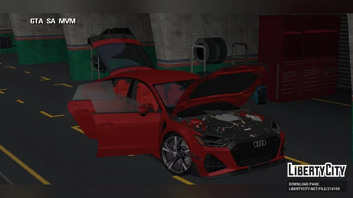 Audi RS7 / GTA San Andreas (iOS, Android)