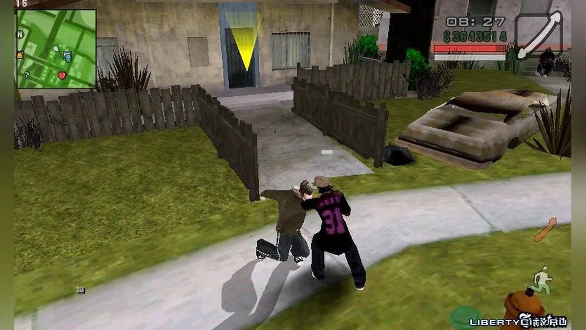 Frying pan / GTA San Andreas (iOS, Android)