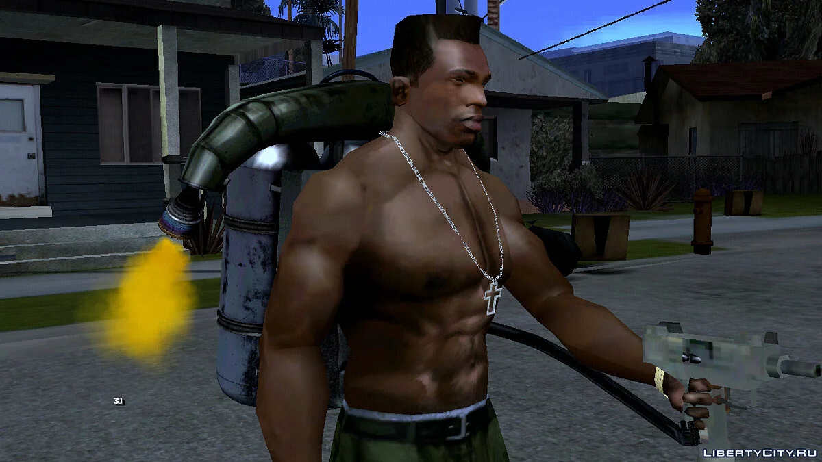 High-quality jetpack / GTA San Andreas (iOS, Android)