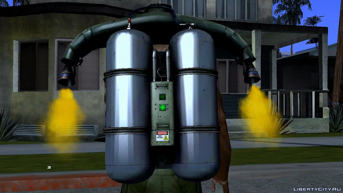 High-quality jetpack / GTA San Andreas (iOS, Android)