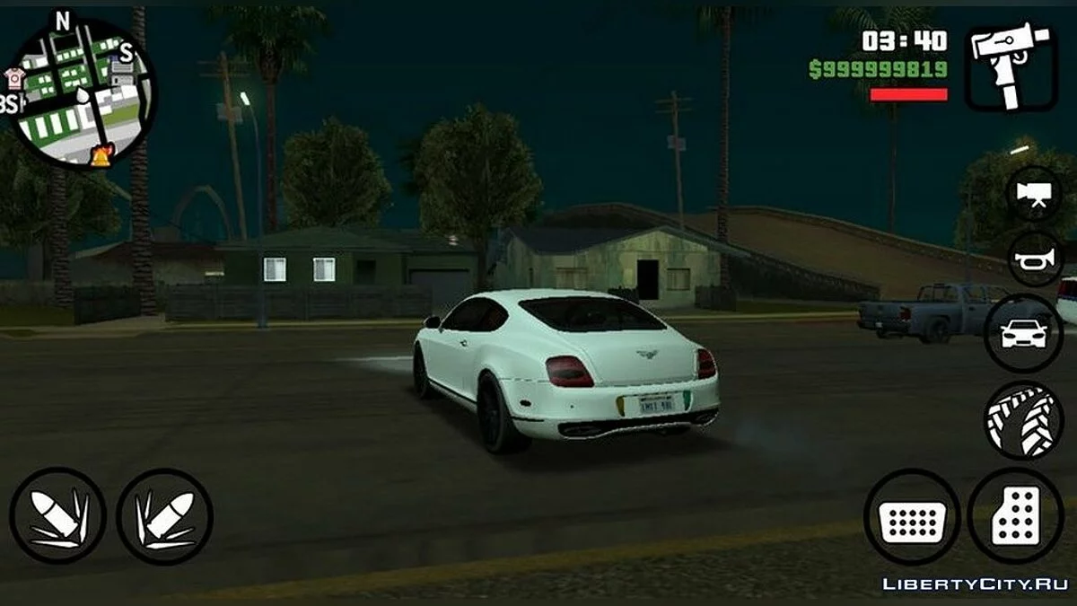 Bently Continental Supersports / GTA San Andreas (iOS, Android)