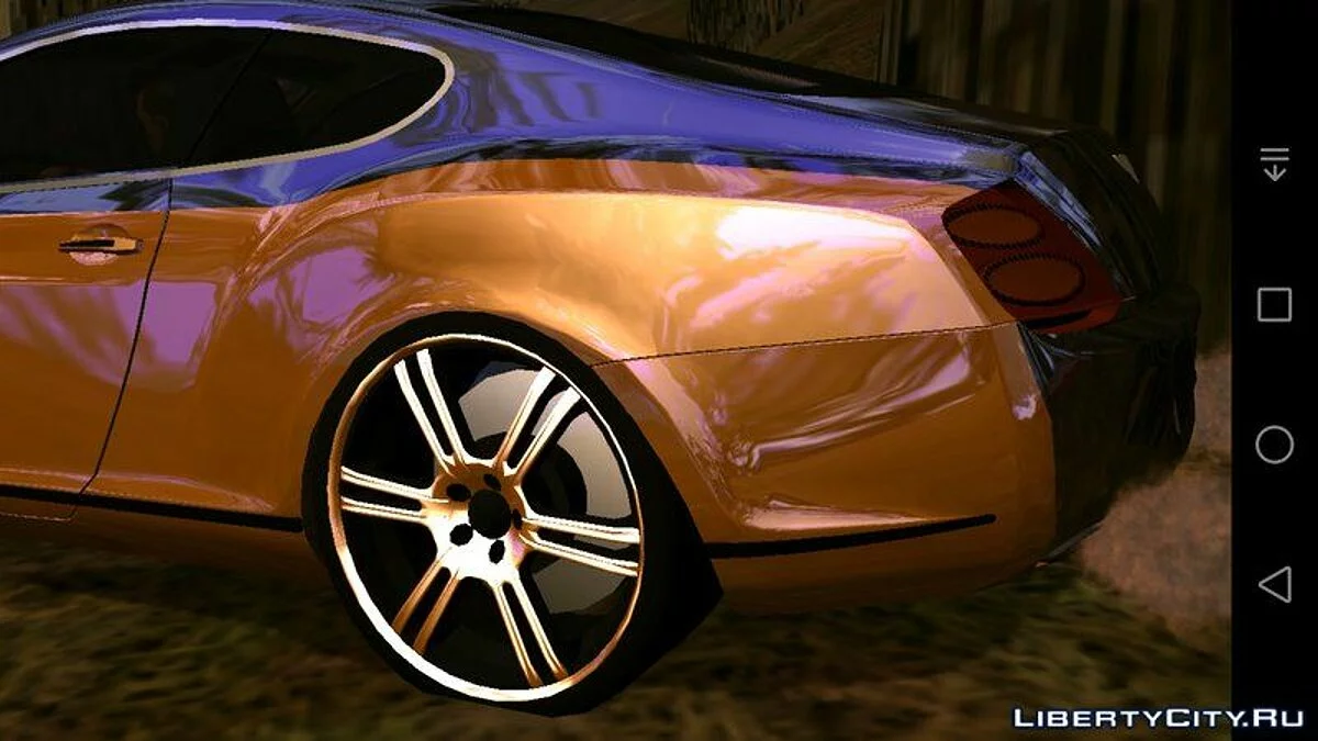 Bentley Continental GT Mansory (apenas DFF) / GTA San Andreas (iOS, Android)