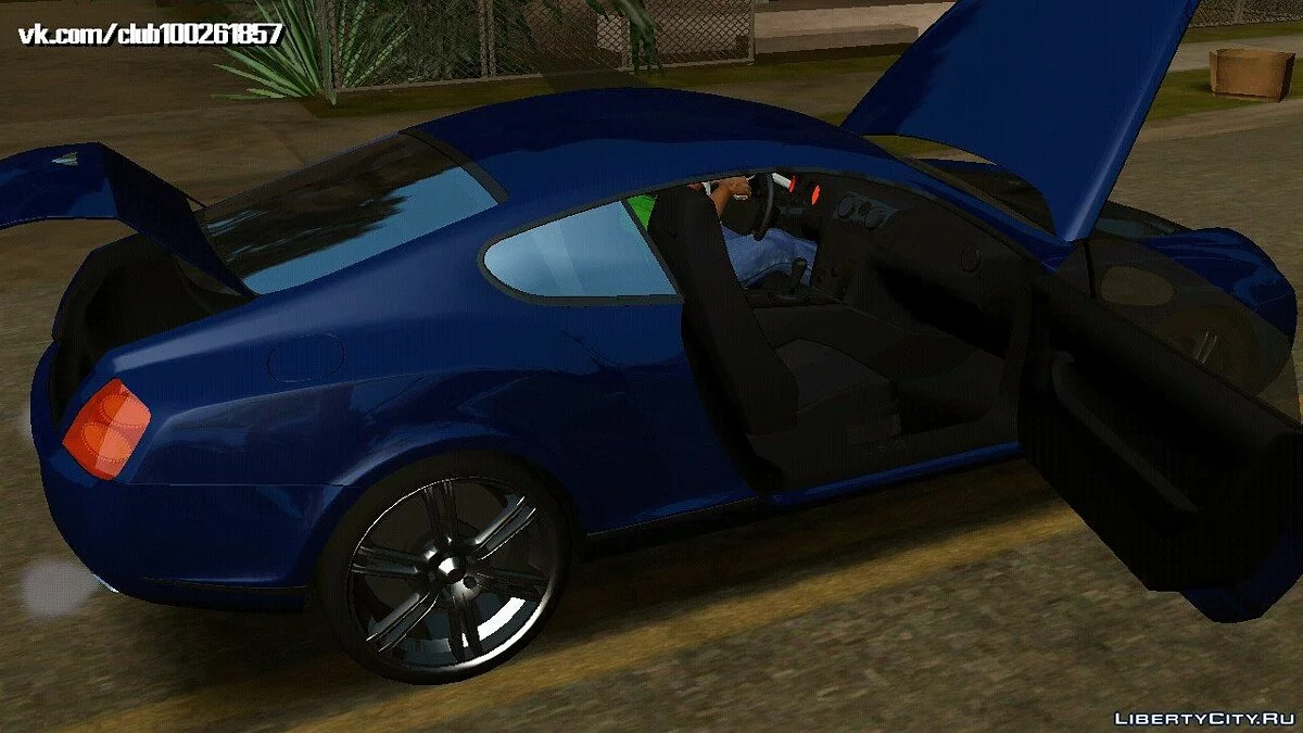 Bentley Continental GT Mansory v0.2 (solo DFF) / GTA San Andreas (iOS, Android)