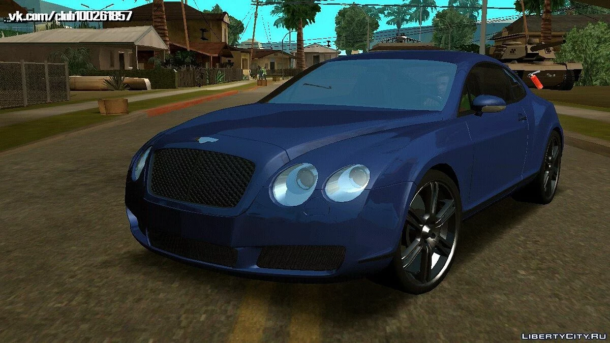 Bentley Continental GT Mansory v0.2 (solo DFF) / GTA San Andreas (iOS, Android)