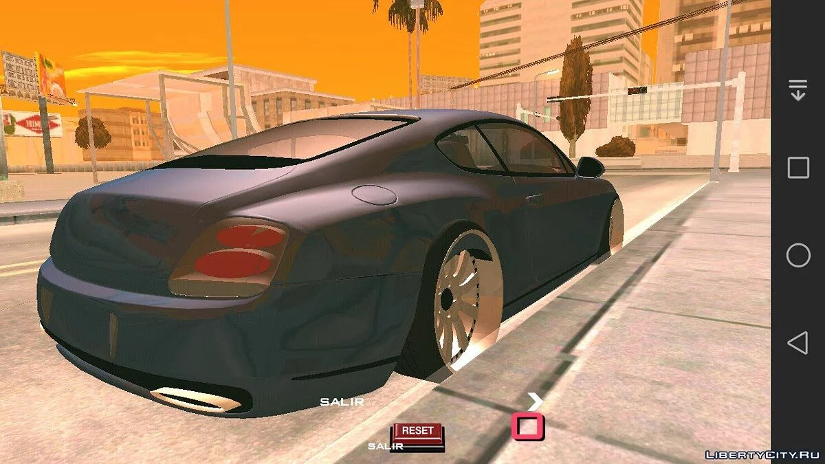 Bentley Continental VIP Stance Style (тільки DFF) / GTA San Andreas (iOS, Android)