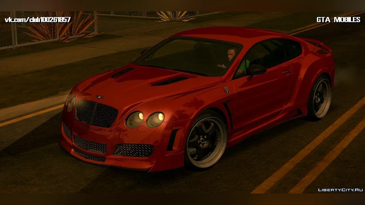 Bentley Continental GT / GTA San Andreas (iOS, Android)