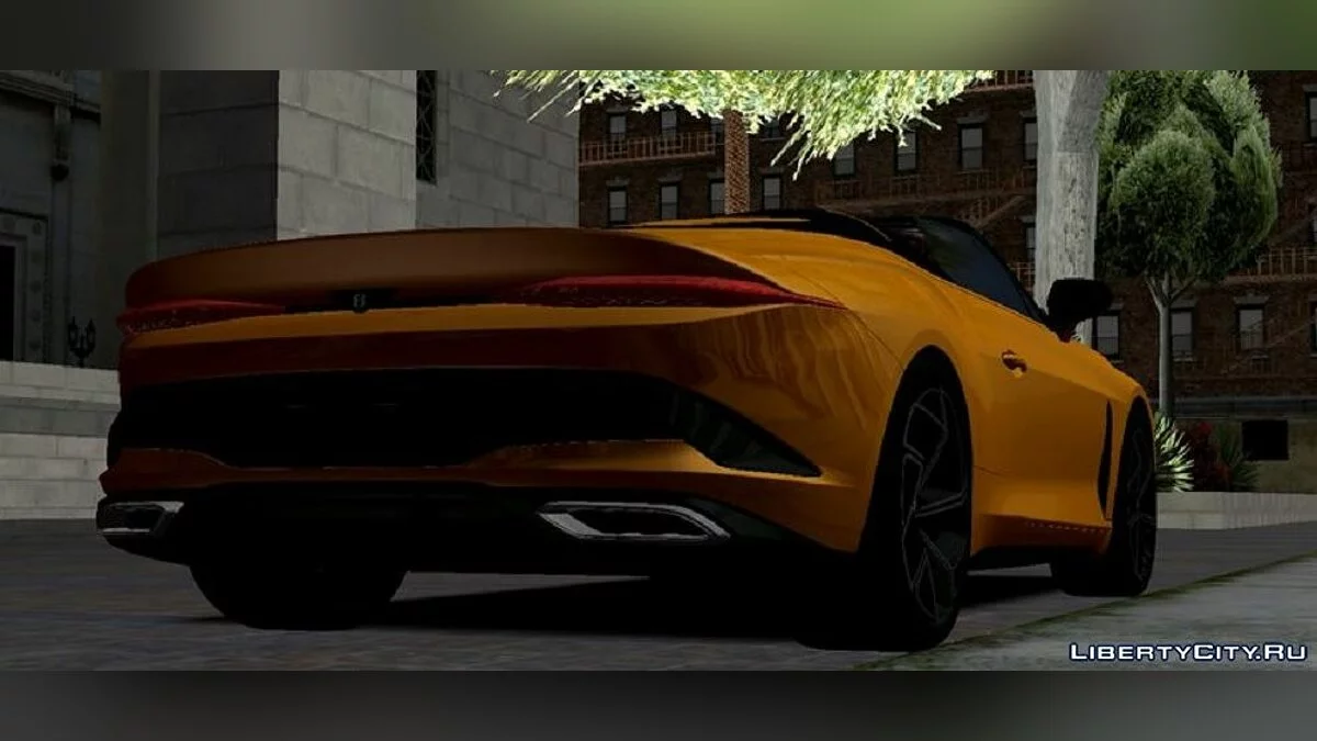 Bentley Mulliner Bacalar / GTA San Andreas (iOS, Android)