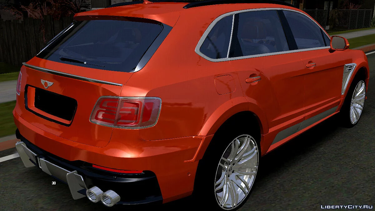 2018 Bentley Bentayga Startech (DFF فقط) / GTA سان أندرياس (iOS، أندرويد)