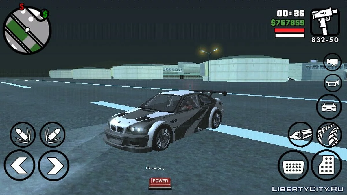 BMW M3 GTR / GTA San Andreas (iOS, Android)