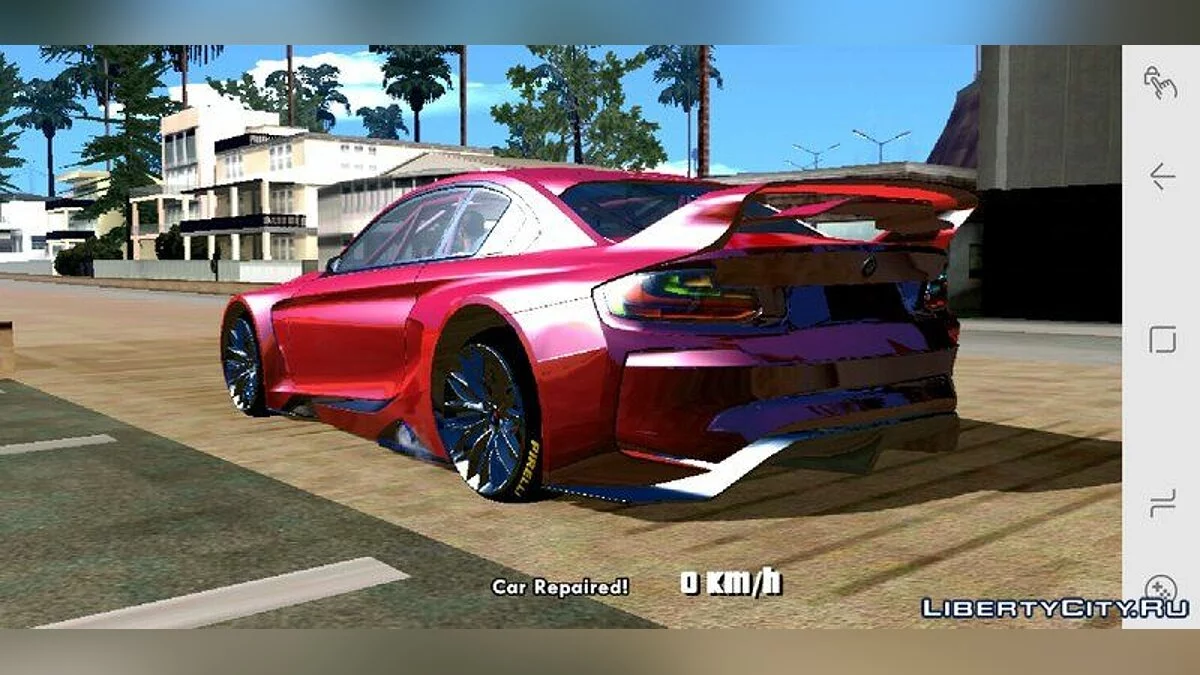 GTA SA موبايل BMW فيجن غران توريزمو 2014 / GTA سان أندرياس (iOS، أندرويد)