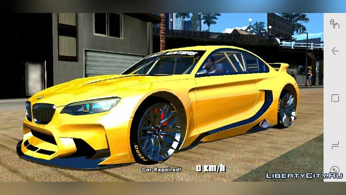 GTA SA موبايل BMW فيجن غران توريزمو 2014 / GTA سان أندرياس (iOS، أندرويد)