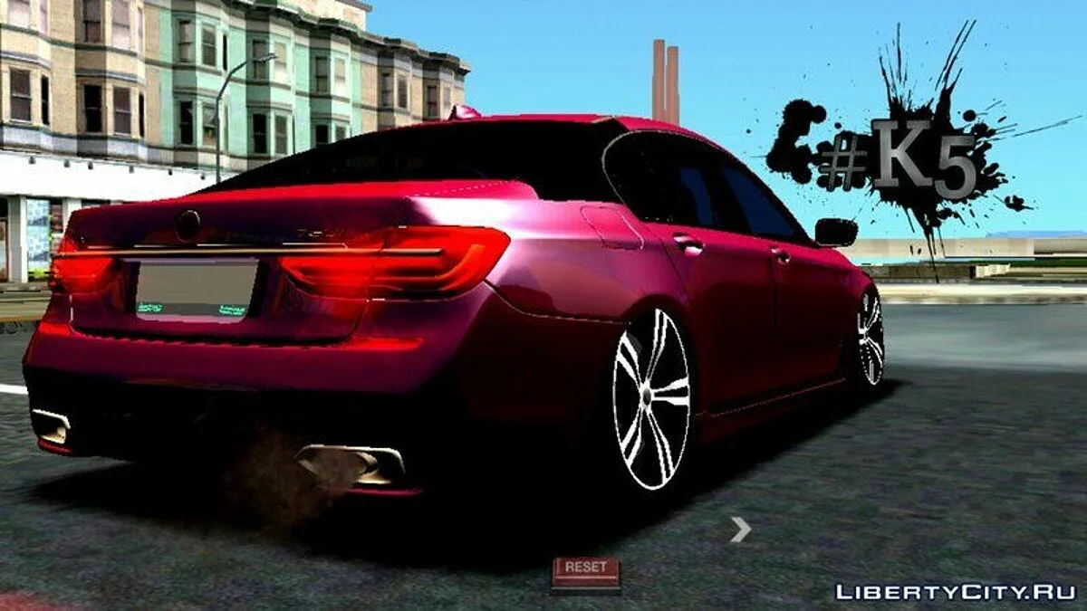 BMW 750li 2016 / GTA San Andreas (iOS, Android)