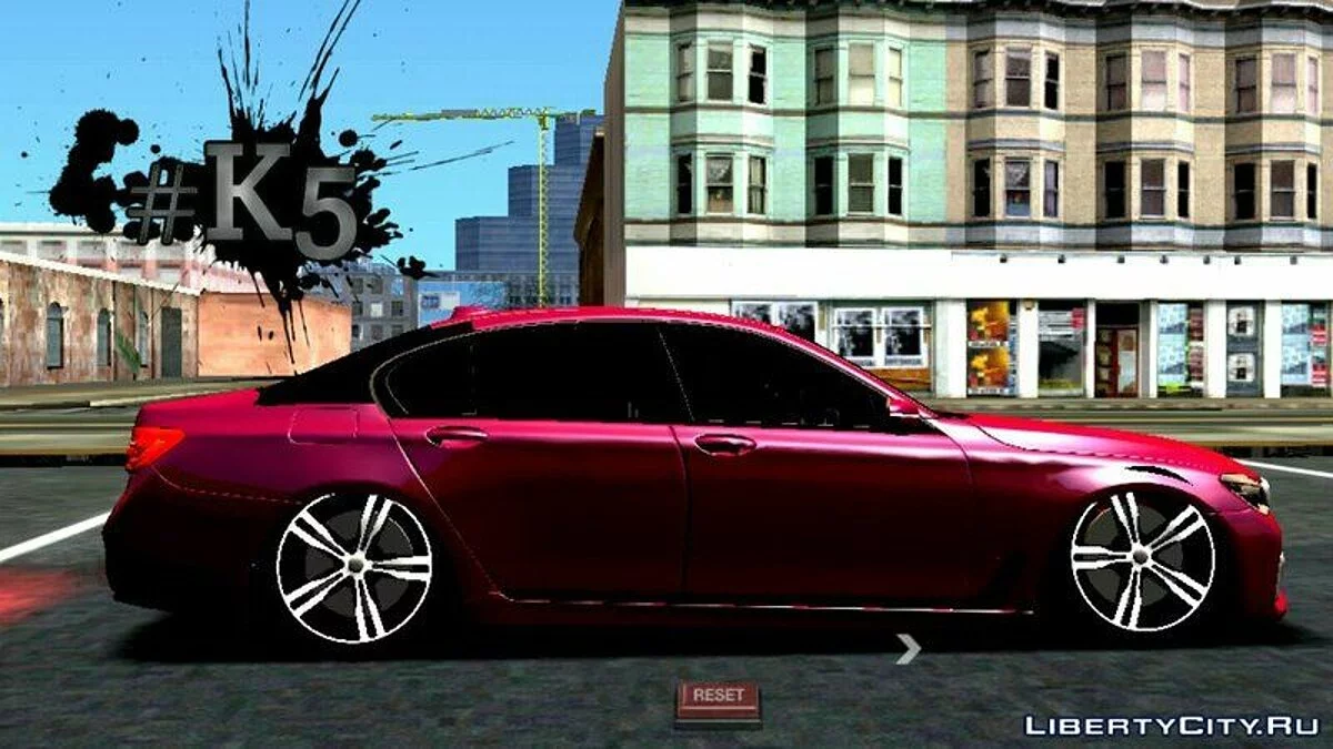 BMW 750li 2016 / GTA San Andreas (iOS, Android)