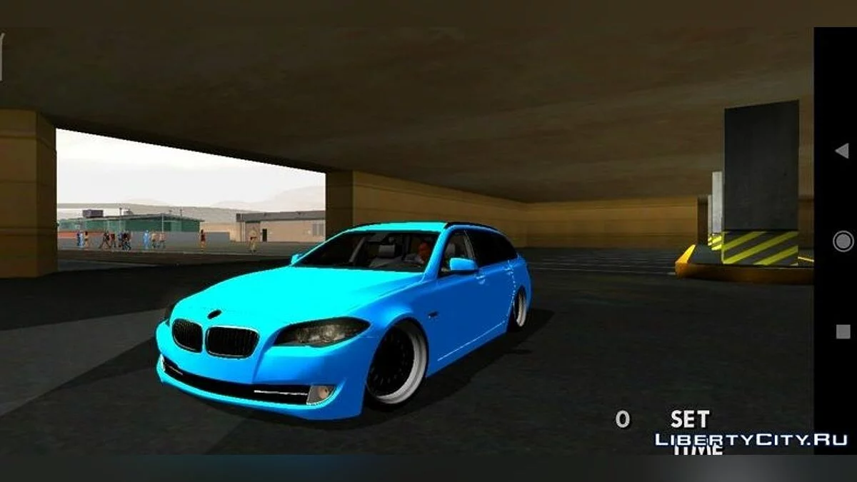 BMW F11 530D SlowDesign (DFF فقط) / GTA سان أندرياس (iOS، أندرويد)
