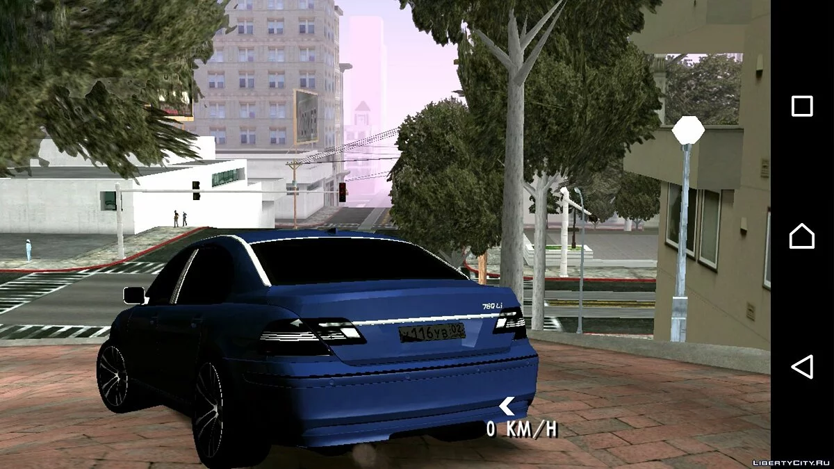 宝马 760i 2005 Revision (仅限 DFF) / GTA San Andreas (iOS, Android)