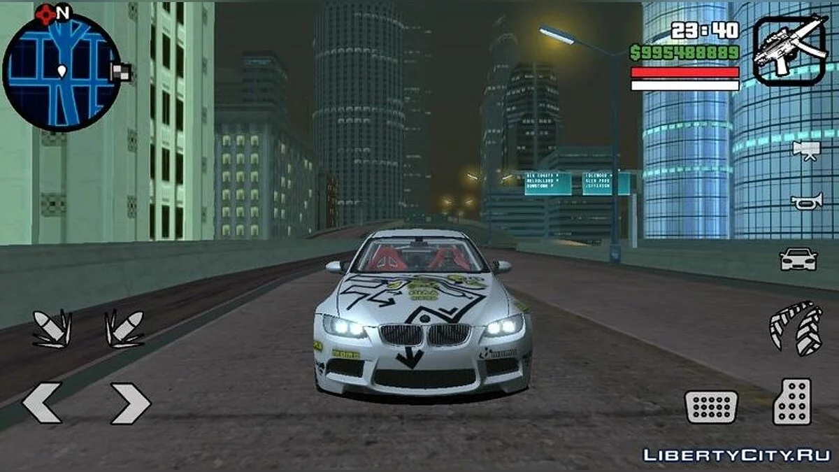 BMW M3 E92 Grip King (NFS:PS) / GTA San Andreas (iOS, Android)