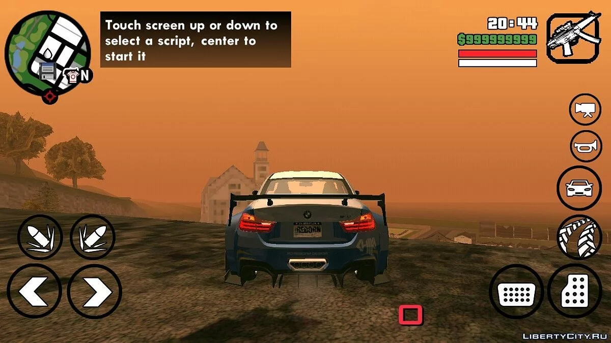 BMW M4 dari NFS: No Limits / GTA San Andreas (iOS, Android)