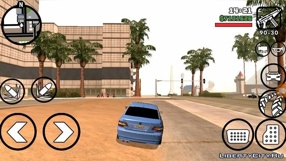 BMW 760i (DFF فقط) / GTA سان أندرياس (iOS، أندرويد)