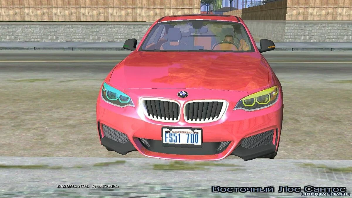 BMW M235i (тільки DFF) / GTA San Andreas (iOS, Android)