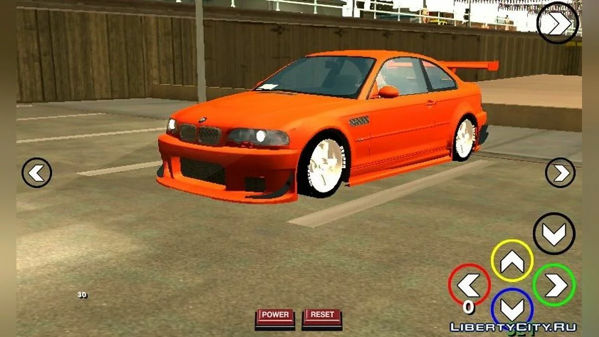 BMW M3 E46 قابلة للضبط / GTA سان أندرياس (iOS، أندرويد)