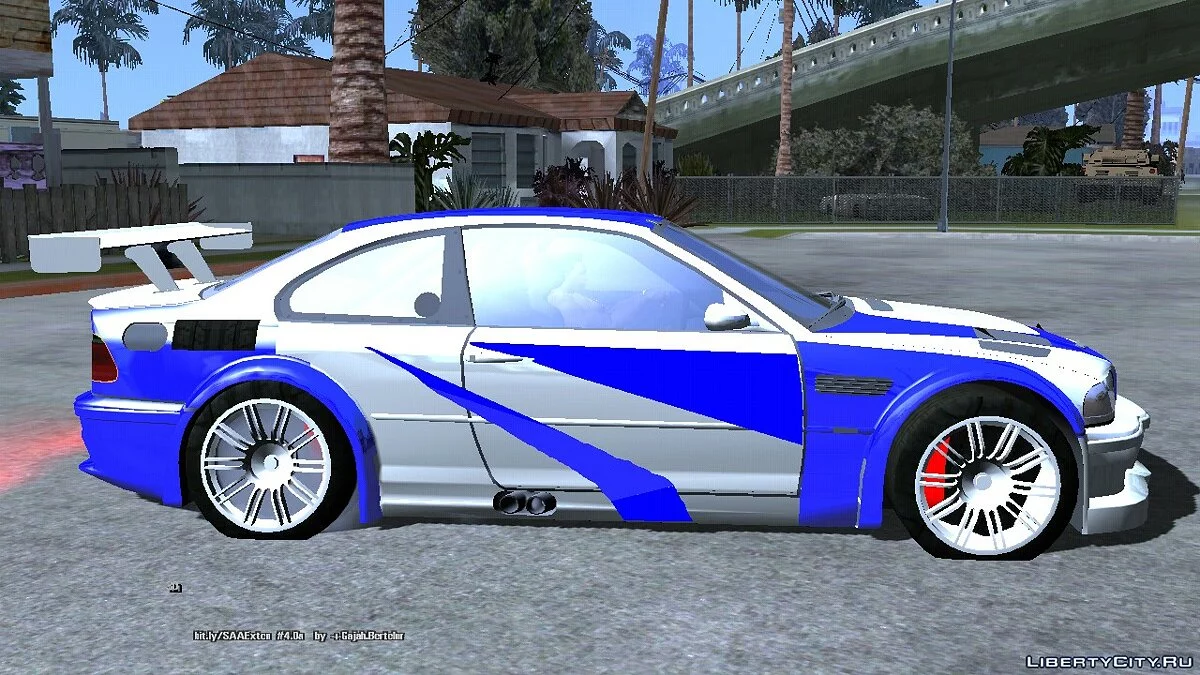 BMW M3 GTR (solo DFF) / GTA San Andreas (iOS, Android)
