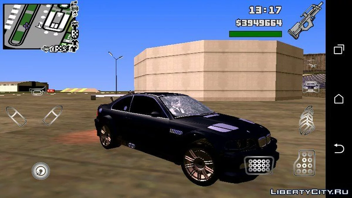 BMW M3 GTR (DFF فقط) / GTA سان أندرياس (iOS، أندرويد)