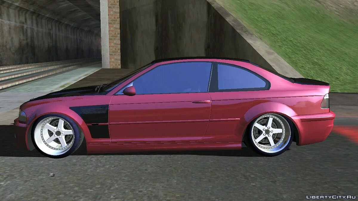 BMW E46 RoyaL StancE (тільки DFF) / GTA San Andreas (iOS, Android)