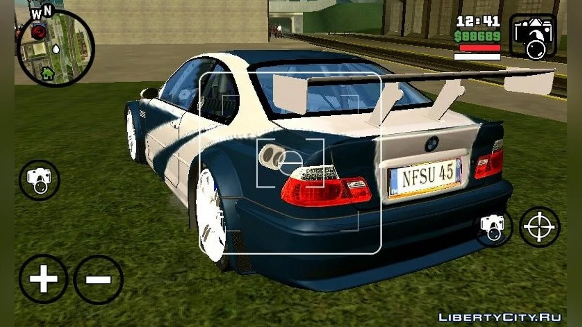 BMW M3 GTR (DFF فقط) / GTA سان أندرياس (iOS، أندرويد)