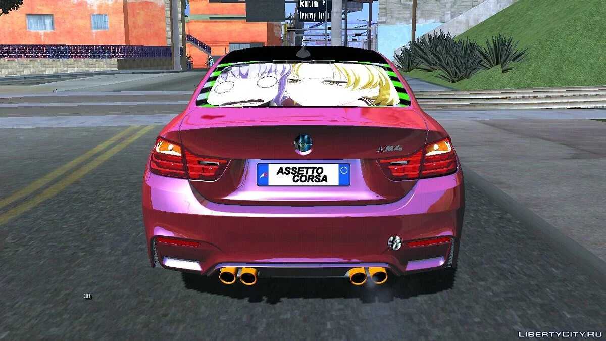 BMW M4 F82 [RHA] / GTA San Andreas (iOS, Android)