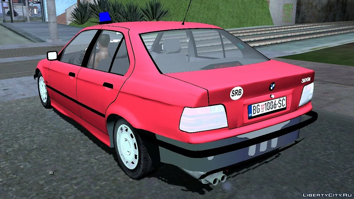 BMW 320i e36 Civil Police / GTA San Andreas (iOS, Android)