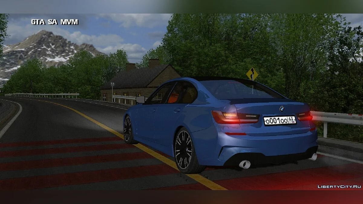 BMW الفئة الثالثة (G20) / GTA سان أندرياس (iOS، أندرويد)