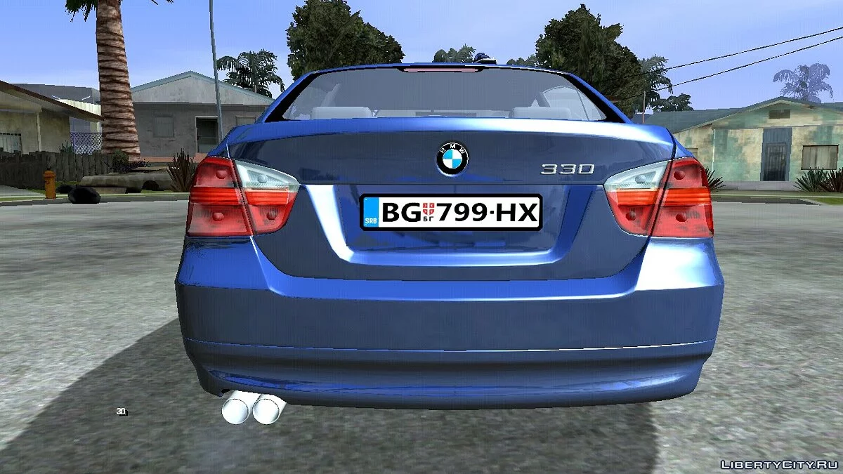 宝马 330 e90 / GTA San Andreas (iOS, Android)