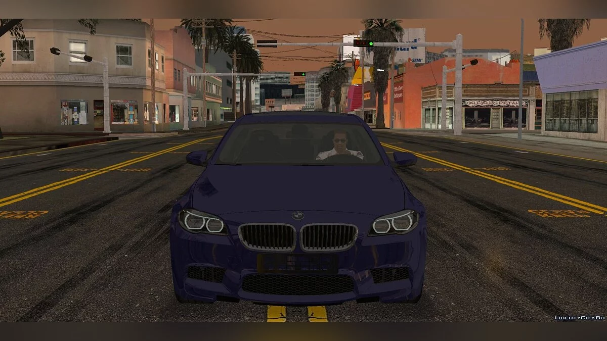 BMW M5 F10 V2 / GTA San Andreas (iOS, Android)