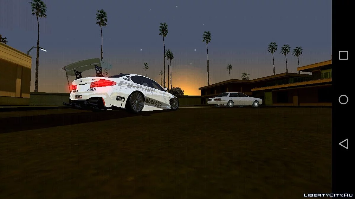 BMW M5 F90 Ghost Kit / GTA San Andreas (iOS, Android)