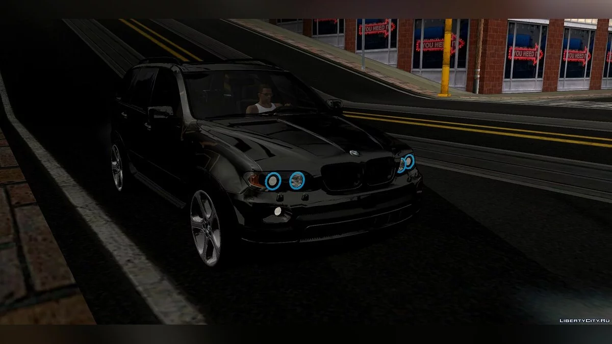 BMW X5 E53 / GTA San Andreas (iOS, Android)