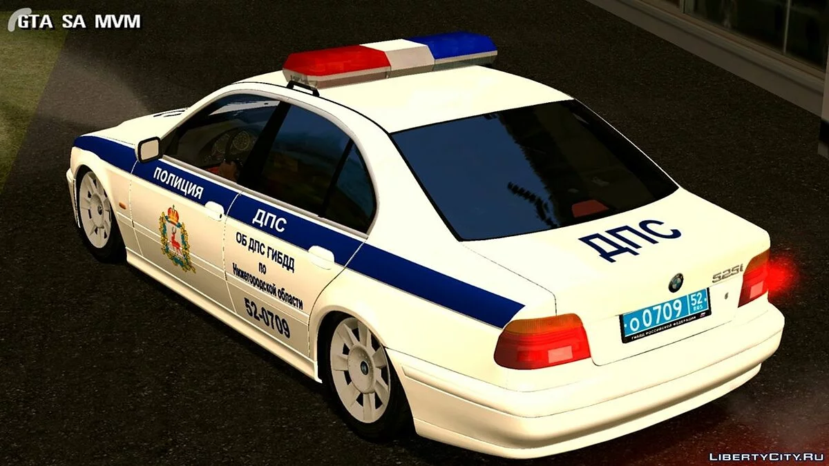 BMW 525I - Поліція / GTA San Andreas (iOS, Android)