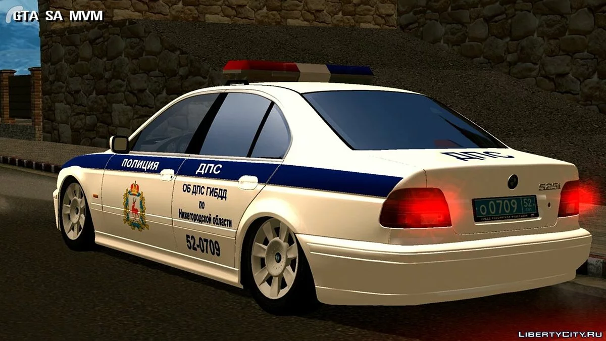 BMW 525I - Поліція / GTA San Andreas (iOS, Android)