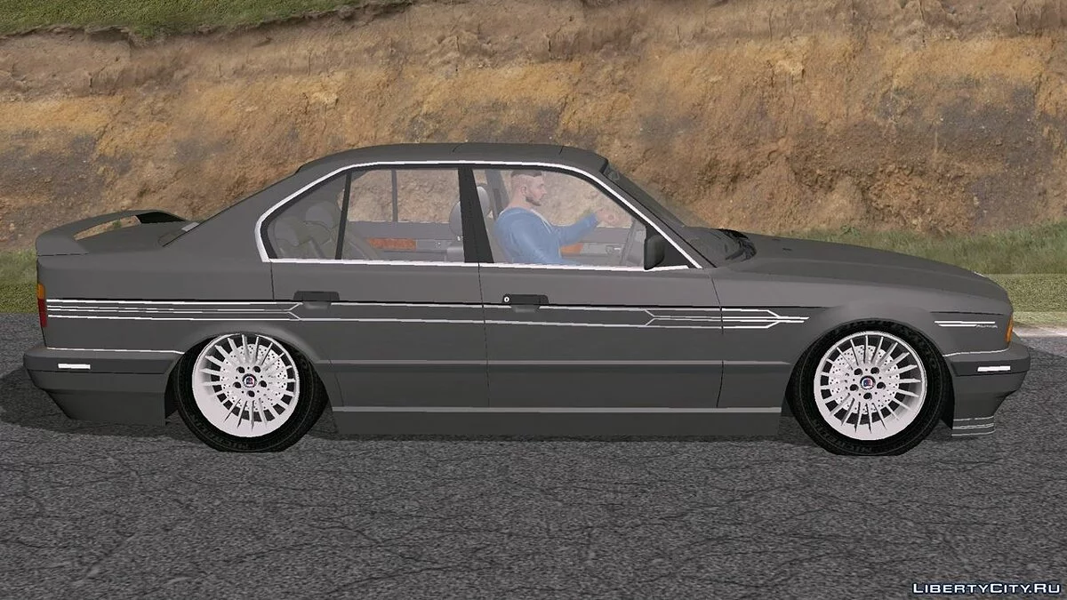 BMW e34 525 Alpina / GTA San Andreas (iOS, Android)
