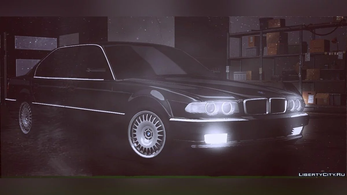 BMW E38 / GTA San Andreas (iOS, Android)