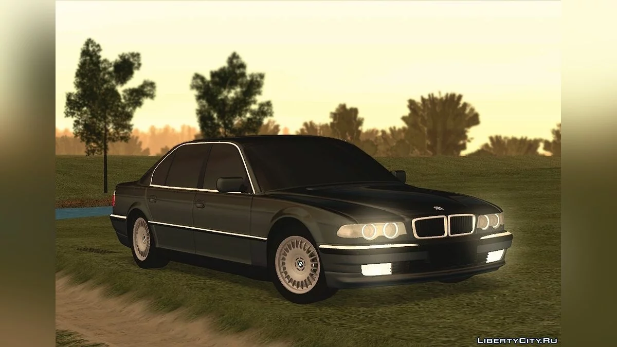 BMW E38 / GTA San Andreas (iOS, Android)