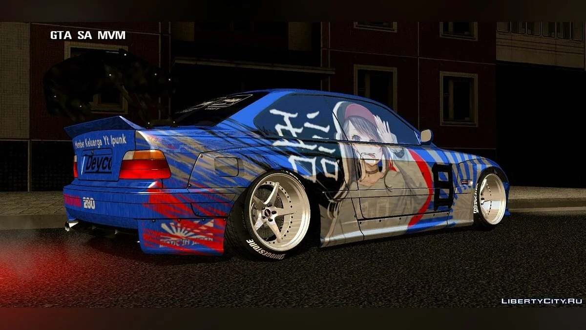 BMW M3 E36 / GTA San Andreas (iOS, Android)