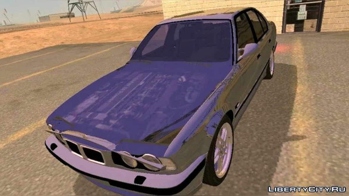 BMW M5 E34 / GTA San Andreas (iOS, Android)