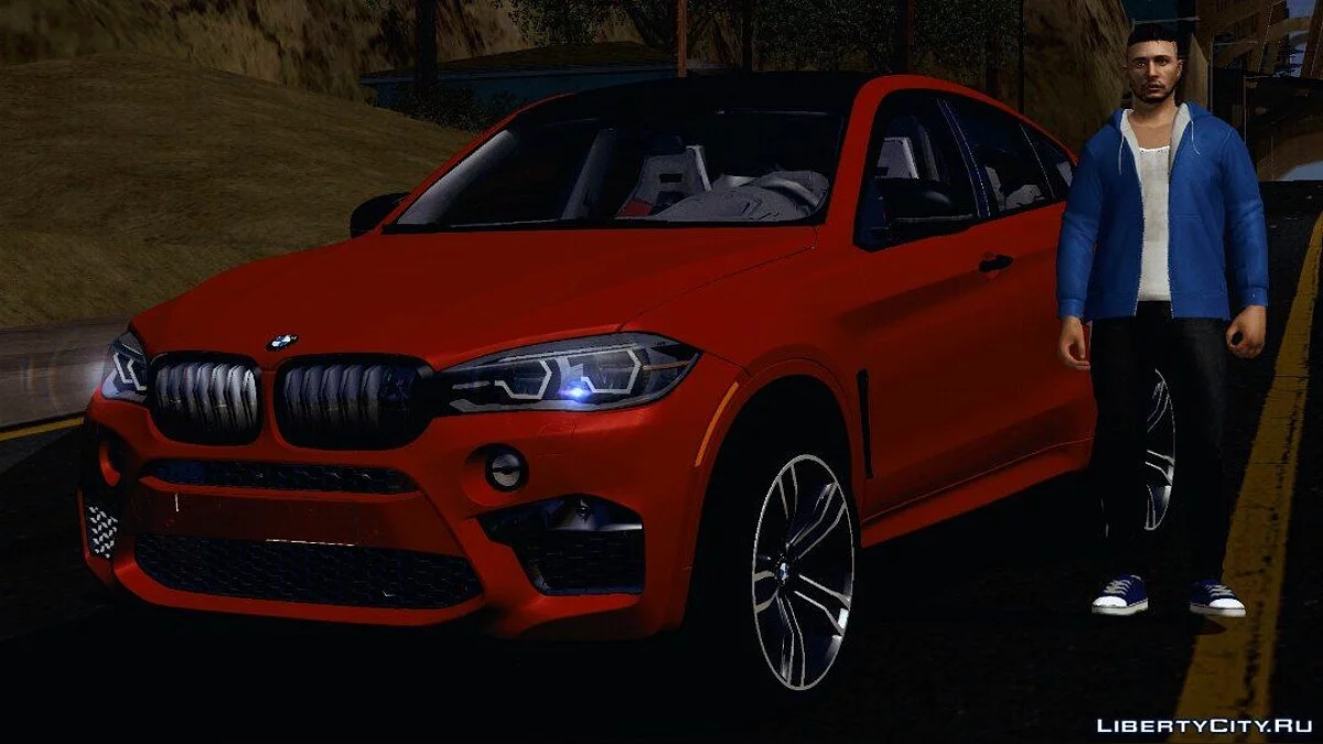 BMW X6-M / GTA San Andreas (iOS, Android)
