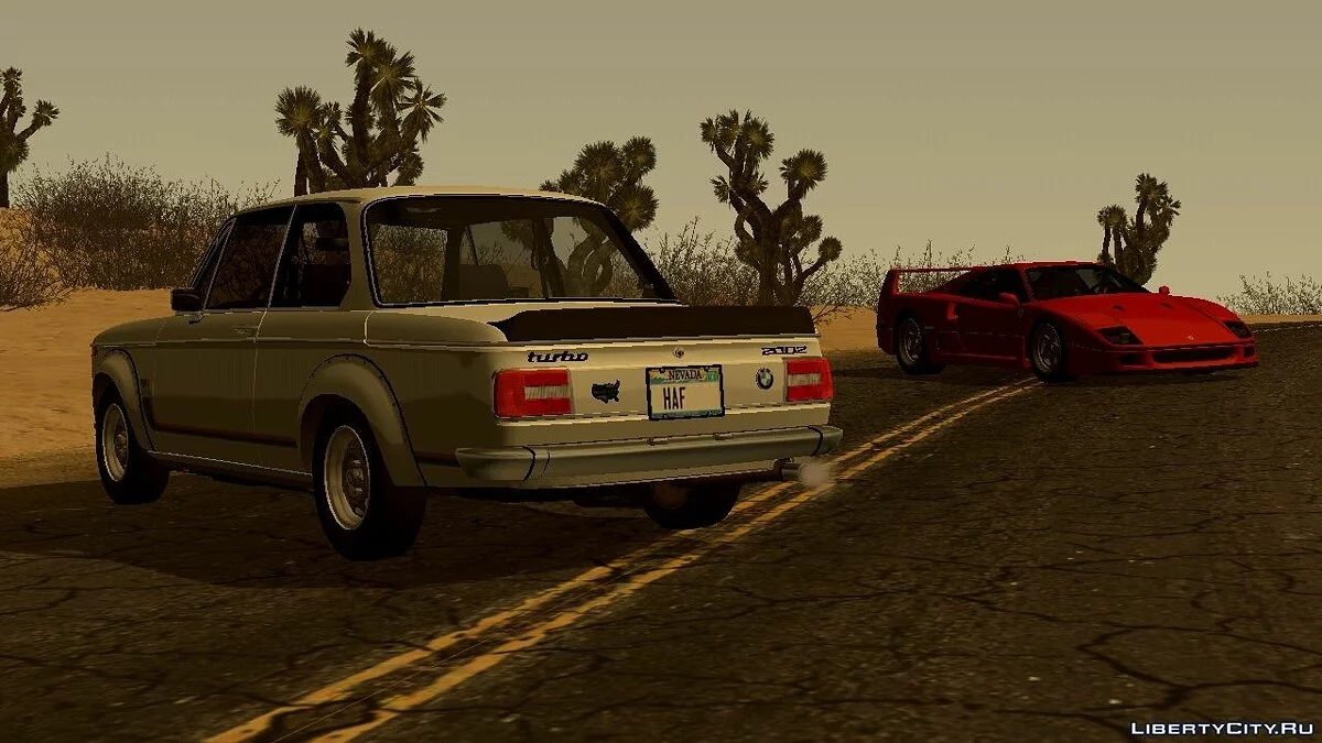 1973 BMW 2002 Turbo (E10) / GTA San Andreas (iOS, Android)