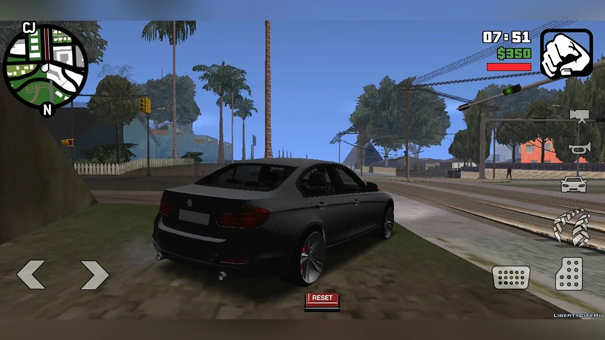 BMW 335i (тільки DFF) / GTA San Andreas (iOS, Android)