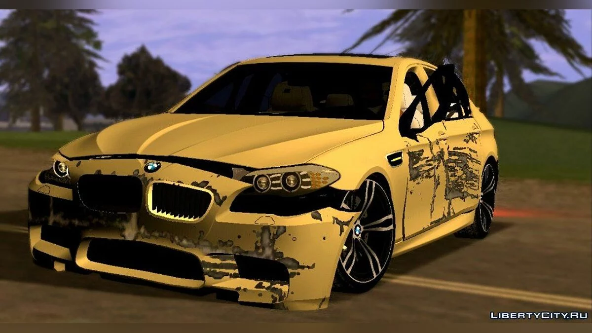 BMW 5 series F10 / GTA سان أندرياس (iOS، أندرويد)